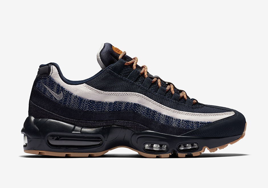 Air Max 95 Premium Denim Dark Obsidian Gum 538416-400
