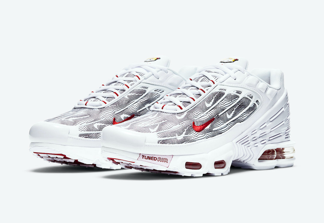 Air Max Plus 3 Topography Pack-White DH4107-100