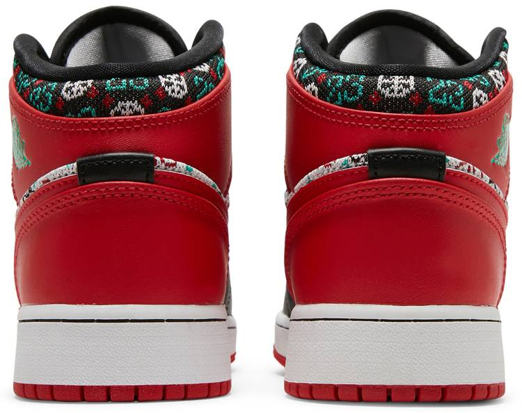 Air Jordan 1 Mid SE GS Ugly Christmas Sweater DM1208-150