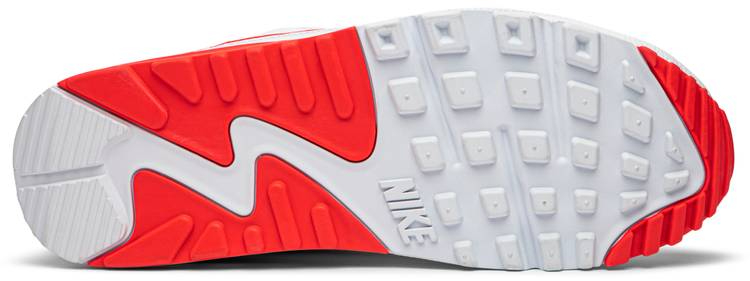 Undefeated x Air Max 90 White Solar Red CJ7197-103