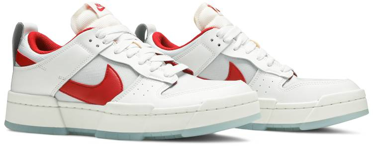 Dunk Low Disrupt White Gym Red CK6654-101