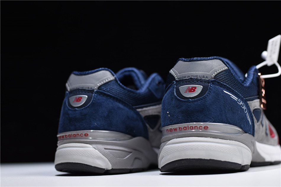Stussy x 990v4 Blue Red M990EB4