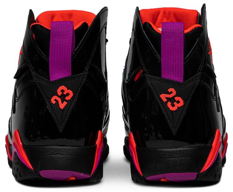 Wmns Air Jordan 7 Retro Black Gloss 313358-006