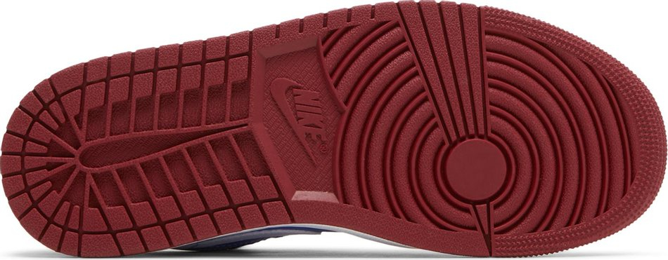 Wmns Air Jordan 1 Low Deep Red Blue DC0774-604