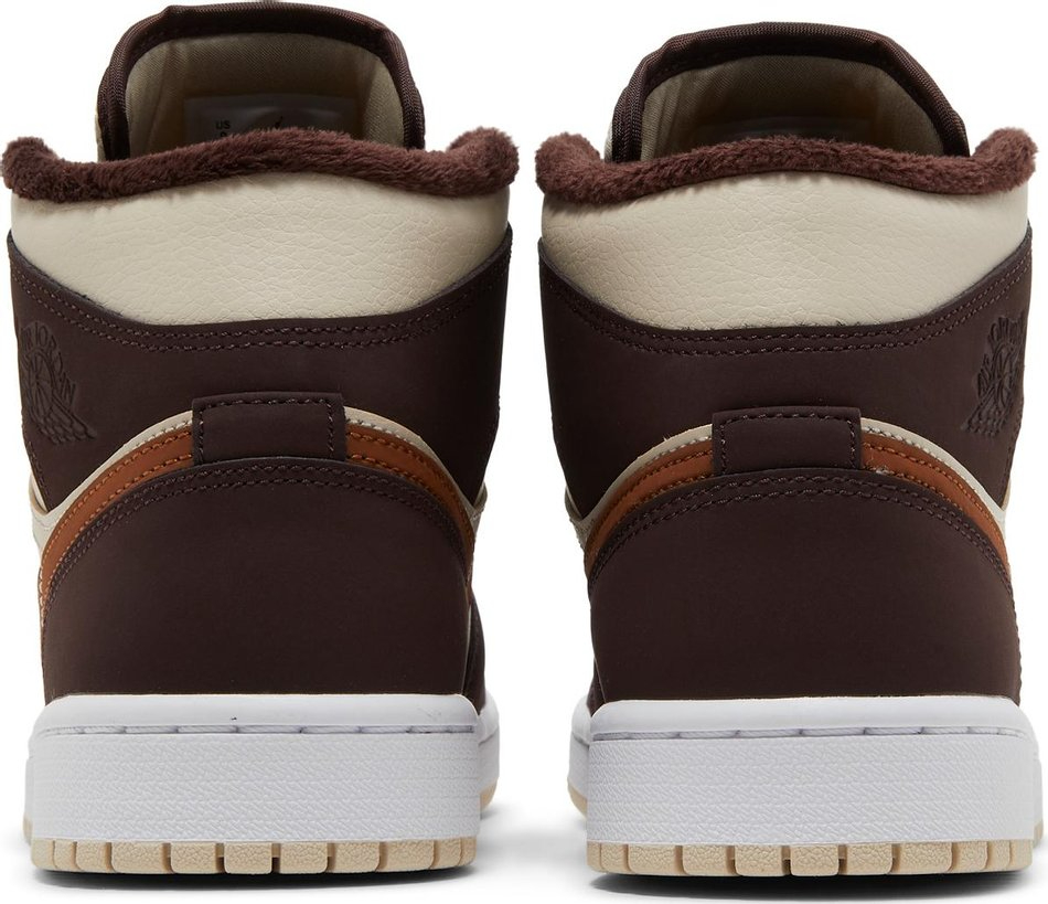Wmns Air Jordan 1 Mid SE Cream Dark Chocolate DO6699-200
