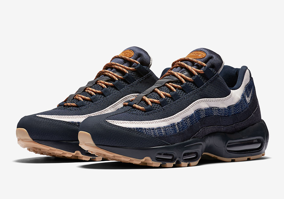Air Max 95 Premium Denim Dark Obsidian Gum 538416-400