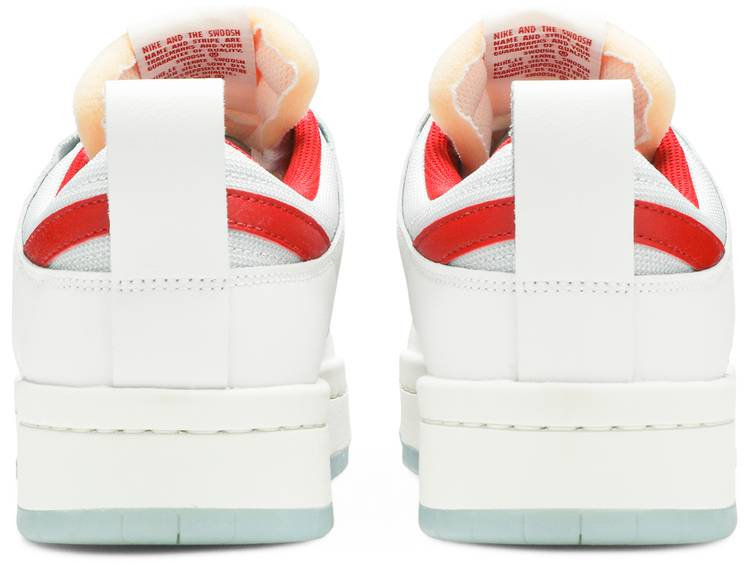 Dunk Low Disrupt White Gym Red CK6654-101