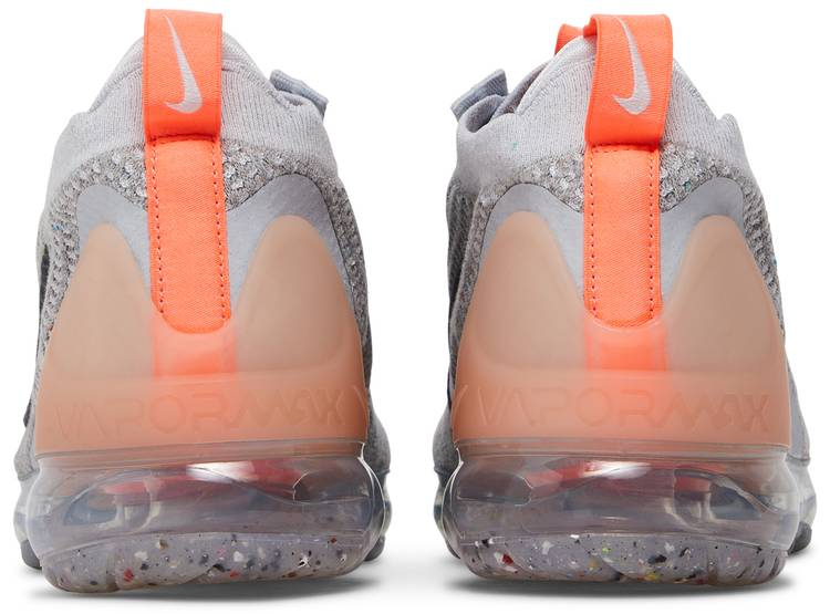 Air VaporMax 2021 Flyknit Grey Fog Bright Mango DH4084-002