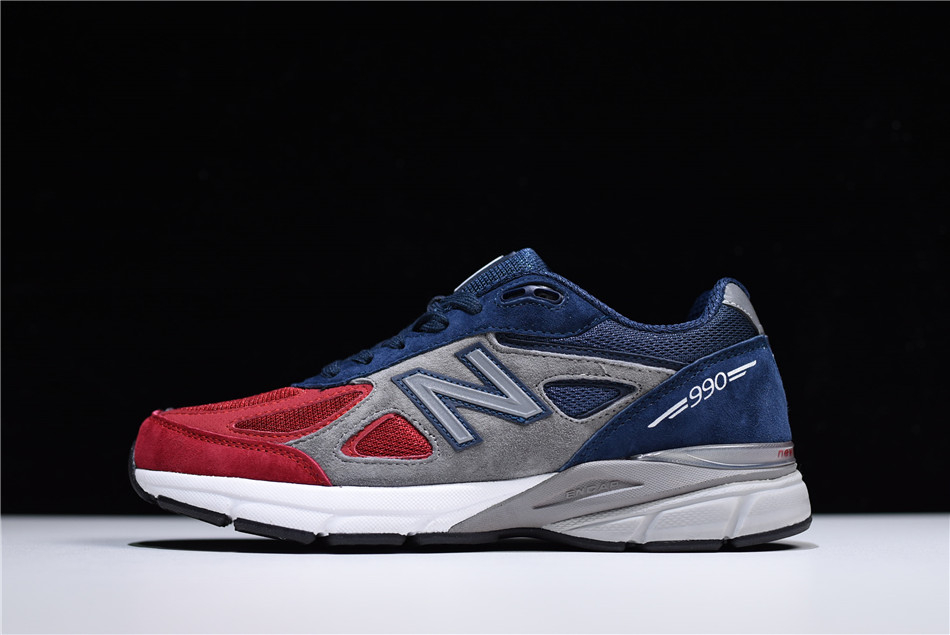 Stussy x 990v4 Blue Red M990EB4