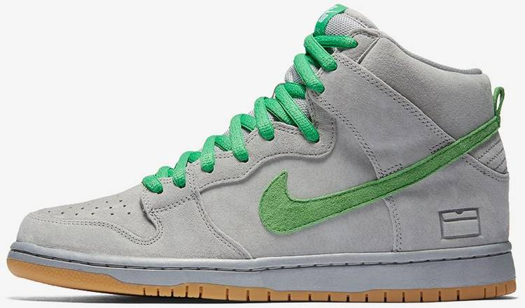 SB Dunk High Silver Box 313171-039