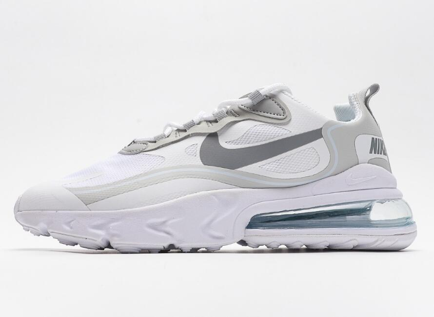 Air Max 270 React White Light Smoke Grey CV1632-100
