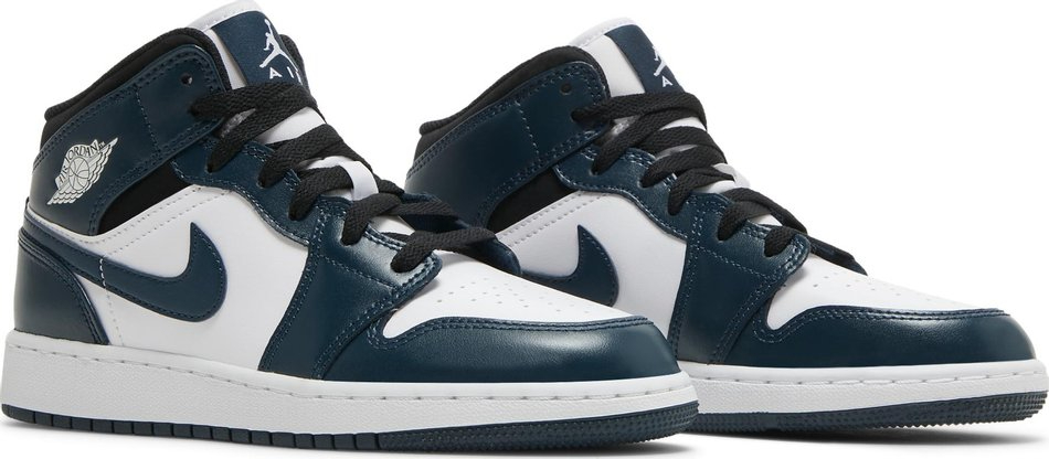 Air Jordan 1 Mid GS Armory Navy 554725-411