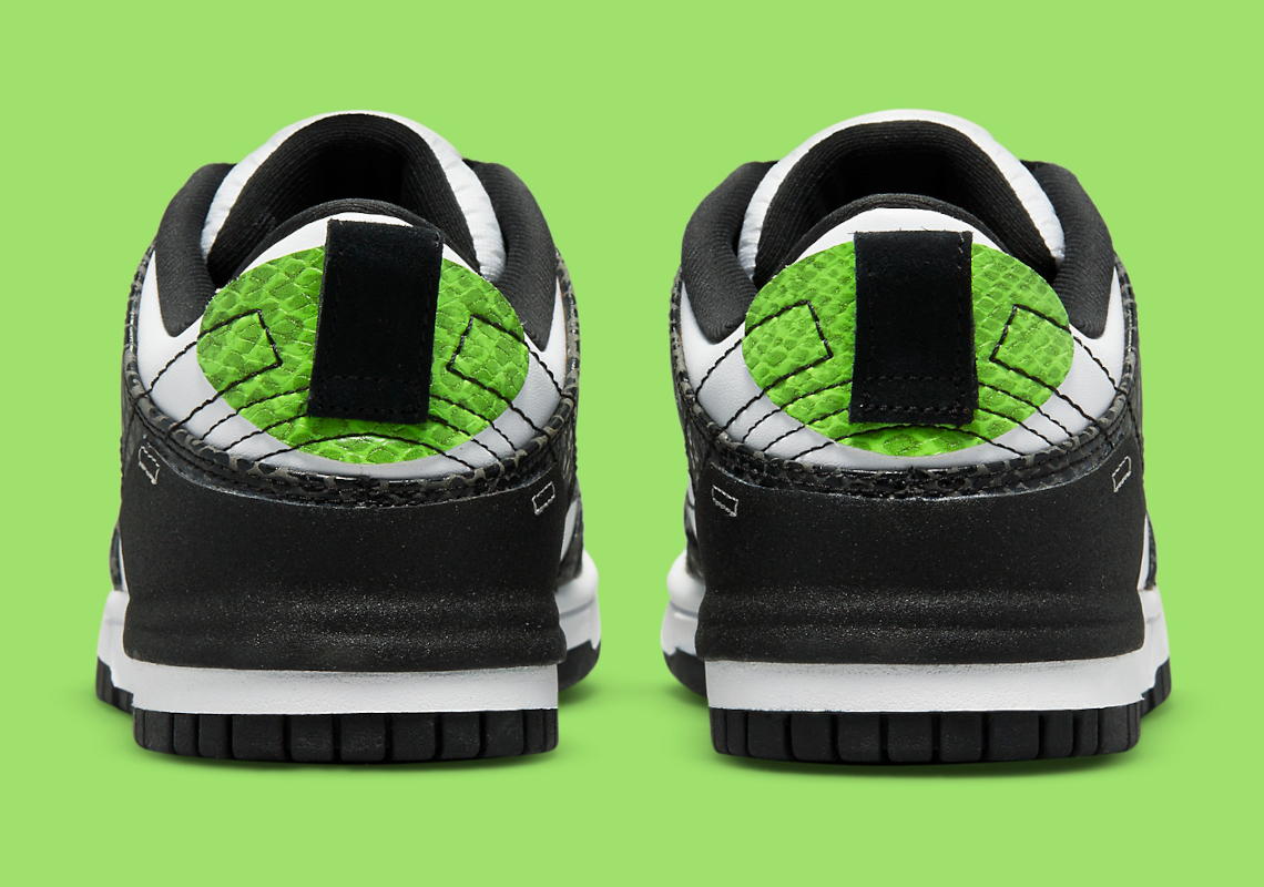 Wmns Dunk Low Disrupt 2 Just Do It Black Snakeskin DV1490-161