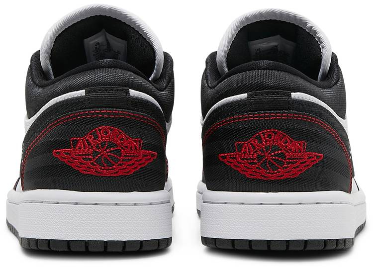 Wmns Air Jordan 1 Low SE Utility White Black Red DD9337-106