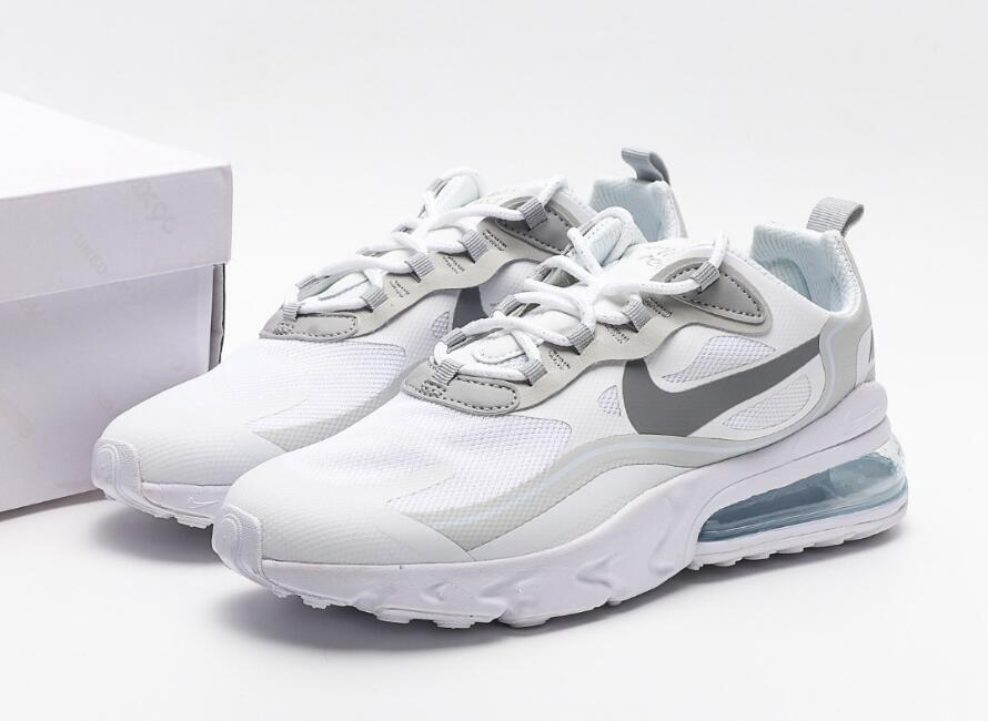 Air Max 270 React White Light Smoke Grey CV1632-100