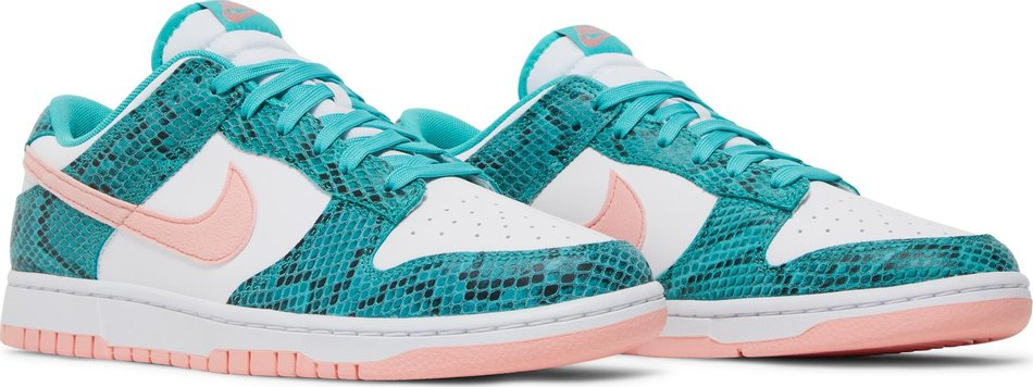 Dunk Low Washed Teal Snakeskin DR8577-300