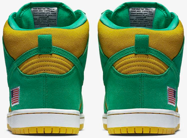 Dunk High Pro SB Oakland Athletics 305050-337