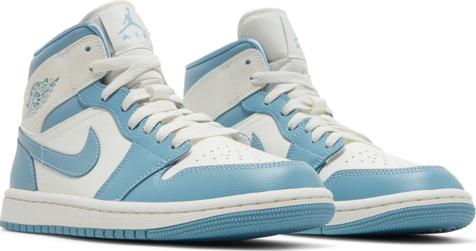 Wmns Air Jordan 1 Mid University Blue BQ6472-141