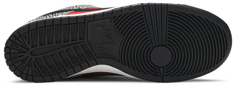 Svp*me x Dunk Low Premium SB Red Cement 313170-600