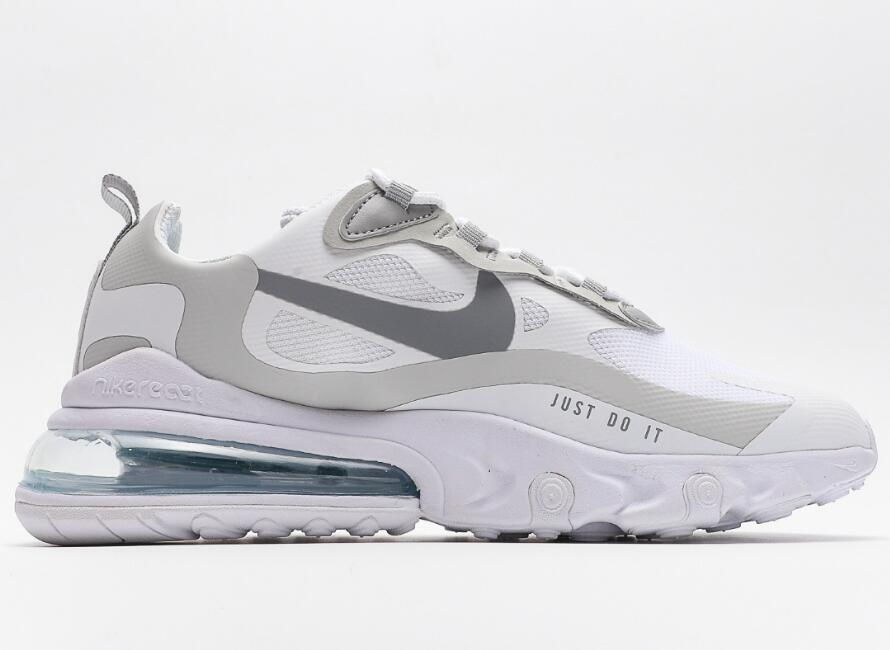 Air Max 270 React White Light Smoke Grey CV1632-100
