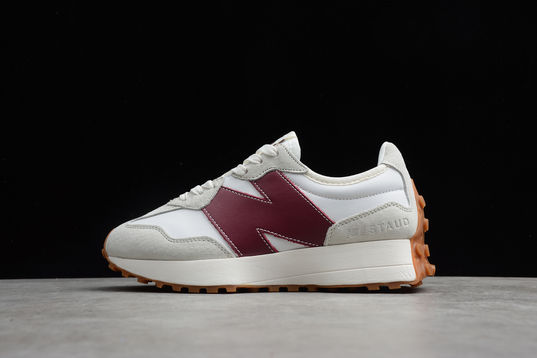 327  White Dark Red  WS327KA