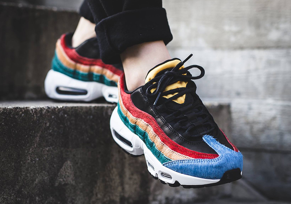 Wmns Air Max 95 Multicolor Pony Hair 807443-003