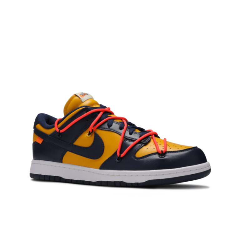 NIKE DUNK LOW LTHR/OW OFF WHITE