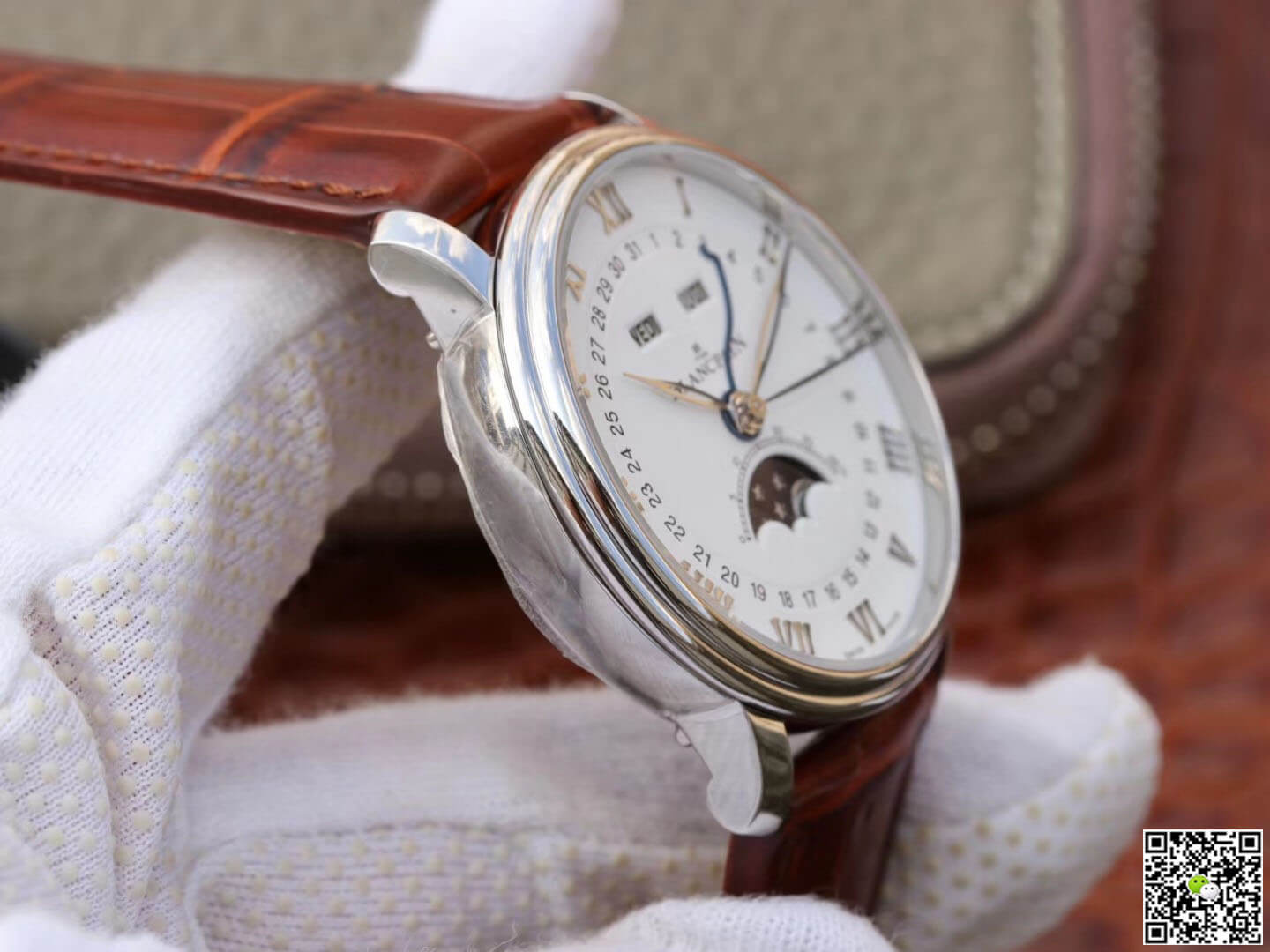 Replica Blancpain Villeret 6654 1:1 Best Edition OM Factory V2 White Dial