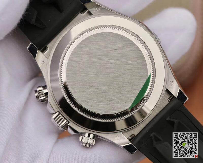 R01ex Daytona Replica Cosmograph 116519 Noob Factory 1:1 Best Edition D1am0nds Markers Swiss ETA4130 Black Rubber Strap