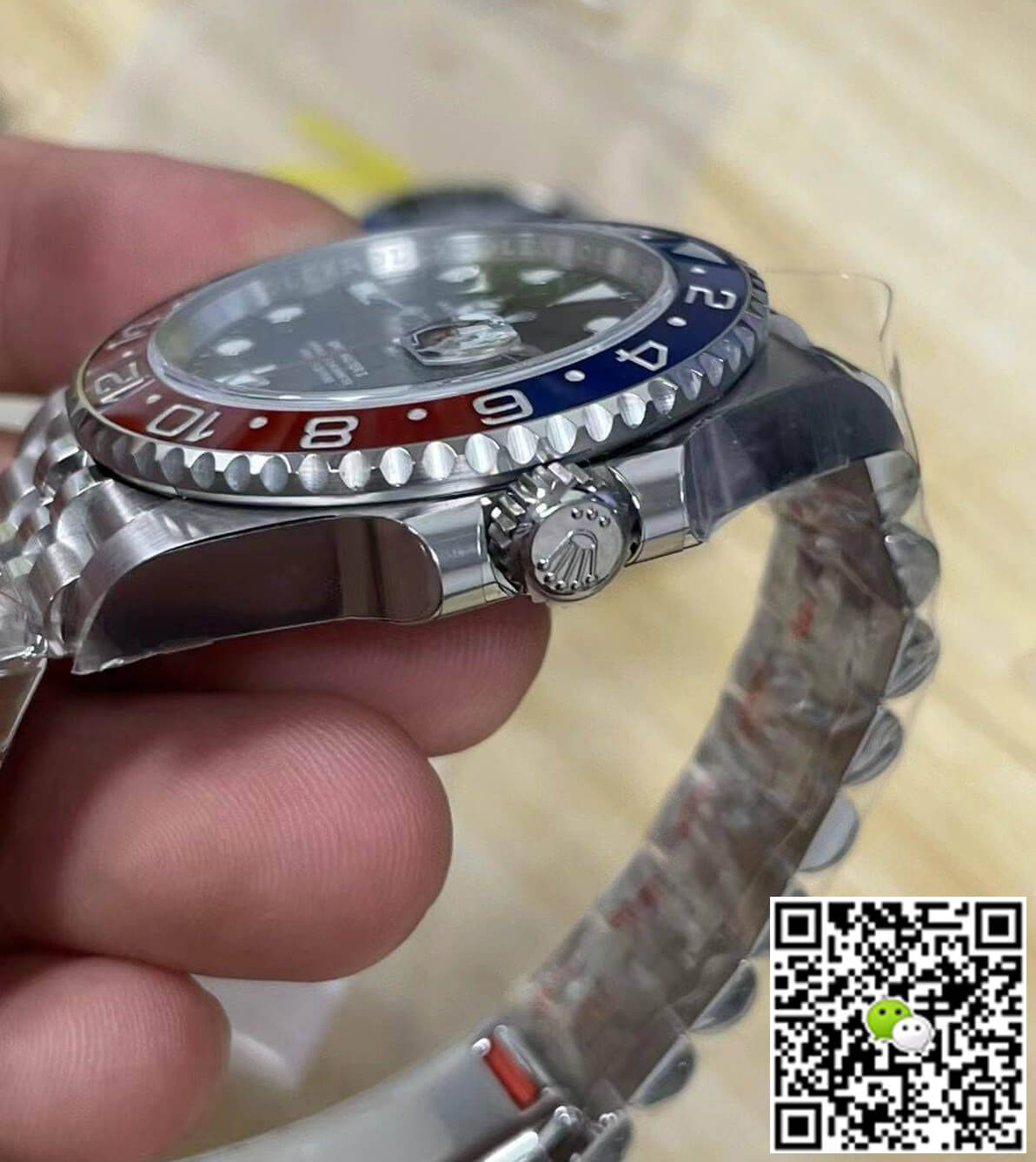Replica R01ex GMT Master II M126710BLRO-0001 1:1 Best Edition Clean Factory V2 Cola Circle