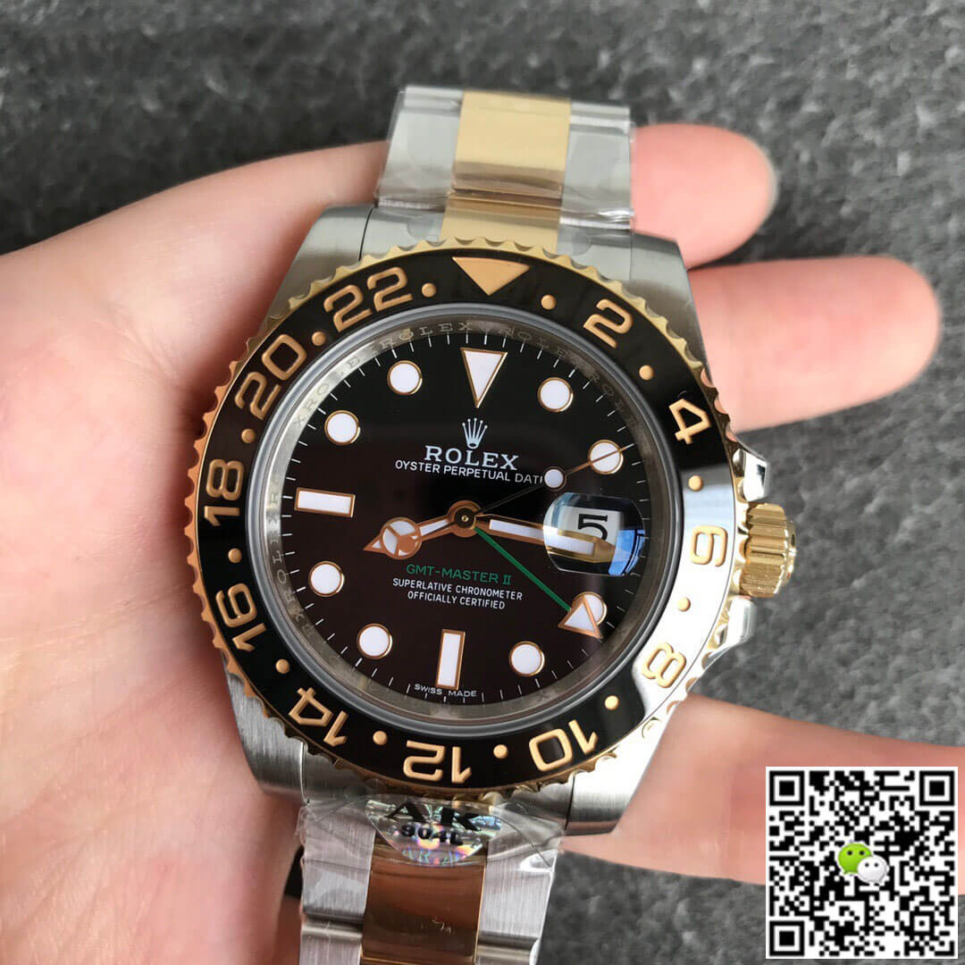Replica R01ex GMT Master II 116713-LN-78203 1:1 Best Edition AR Factory Black Dial