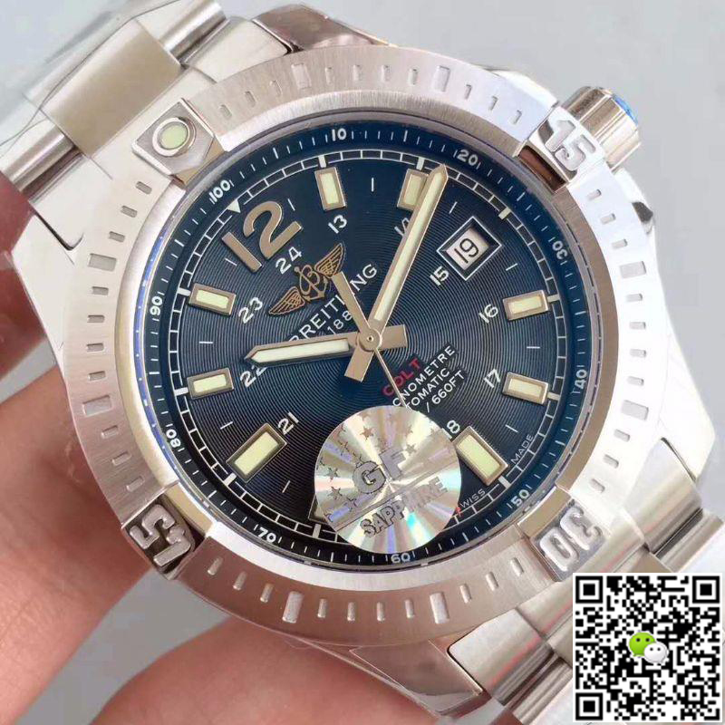 Replica Breitling Colt Automatic A1738811-BD44-173A GF Factory 1:1 Best Edition Swiss ETA2824-2