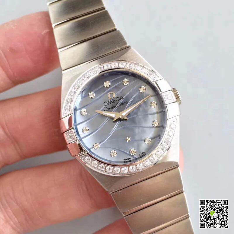Replica 0me*ga Constellation Series 123.15.24.60.55.006 1:1 Best Edition Swiss Quartz