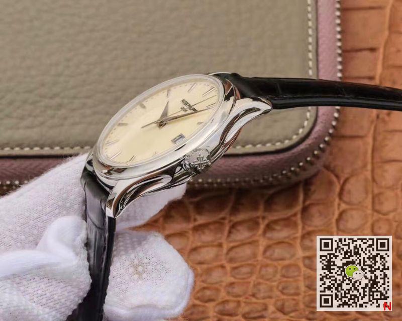 Replica Pat*k Phi1i*pe Calatrava 5227 ZF Factory 1:1 Best Edition White Dial Swiss Cal.324 SC