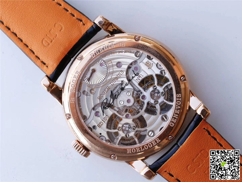 Replica Roger Dubuis Hommage RDDBHO0562 1:1 Best Edition JB Factory Rose Gold Swiss RD100