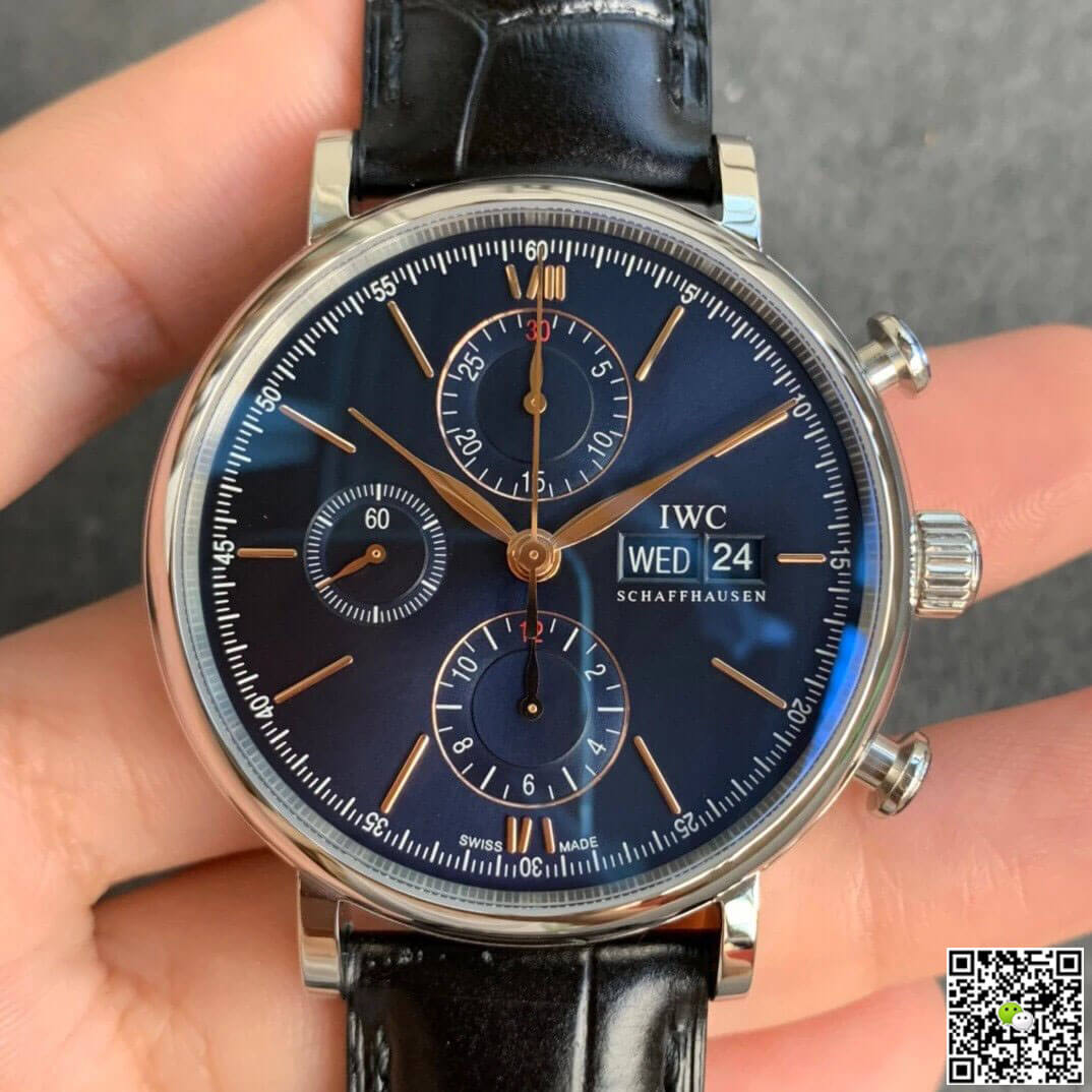 Replica IWC Portofino IW391036 1:1 Best Edition ZF Factory Blue Dial