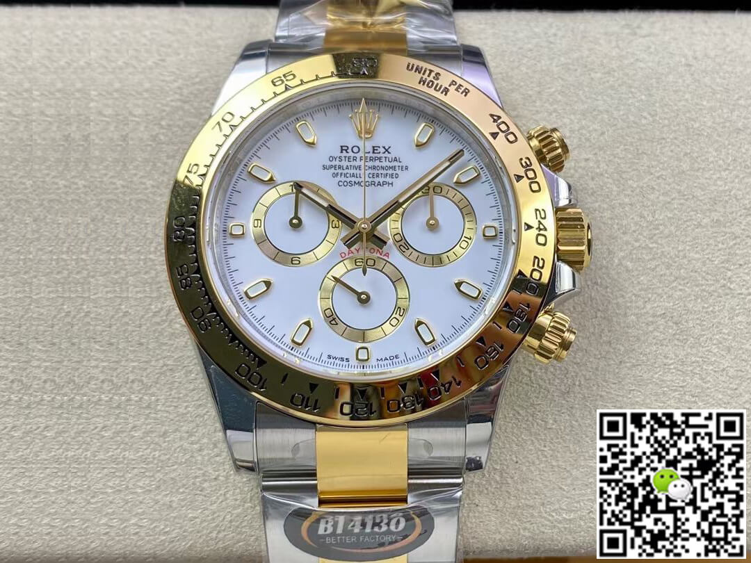 Replica R01ex Daytona M116503-0001 1:1 Best Edition BT Factory White Dial