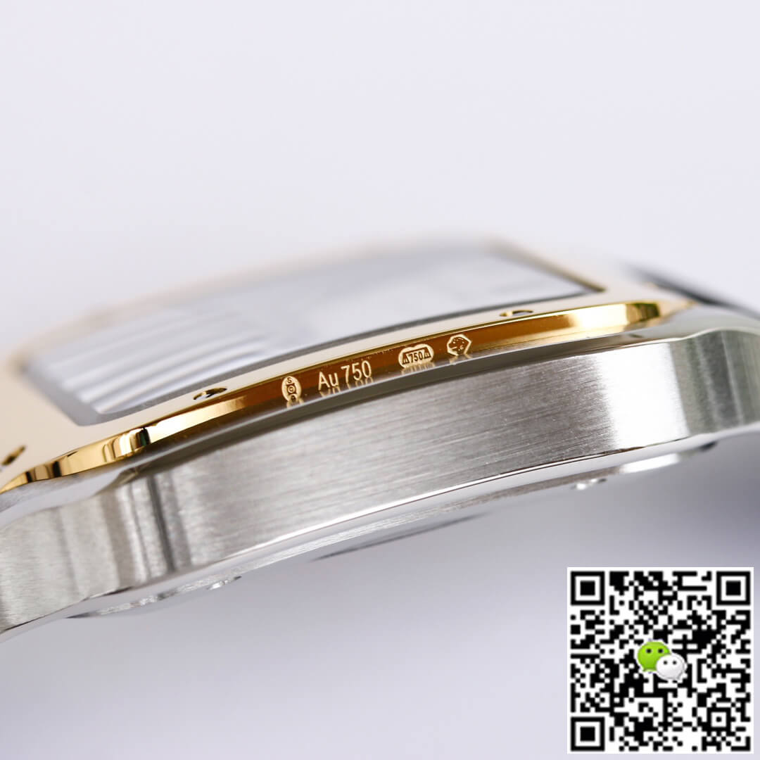 Replica Ca*t1er Santos W2SA0009 1:1 Best Edition GF Factory V2 White Dial