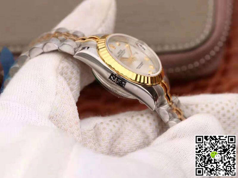 Replica R01ex Lady Datejust 28MM 1:1 Best Edition Swiss Original Imported NH05 18K Gold Plated