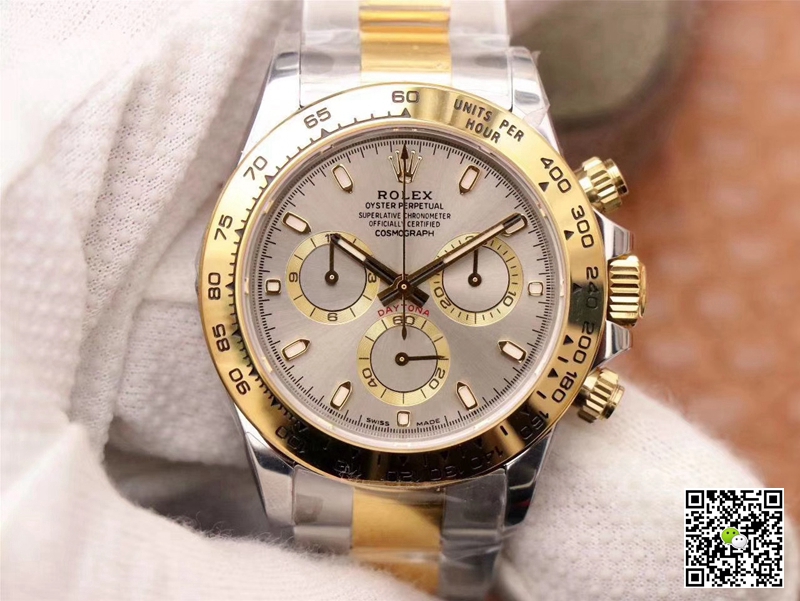 R01ex Daytona Replica Cosmograph M116503-0002 1:1 Best Edition Noob Factory Gray Dial Swiss ETA4130