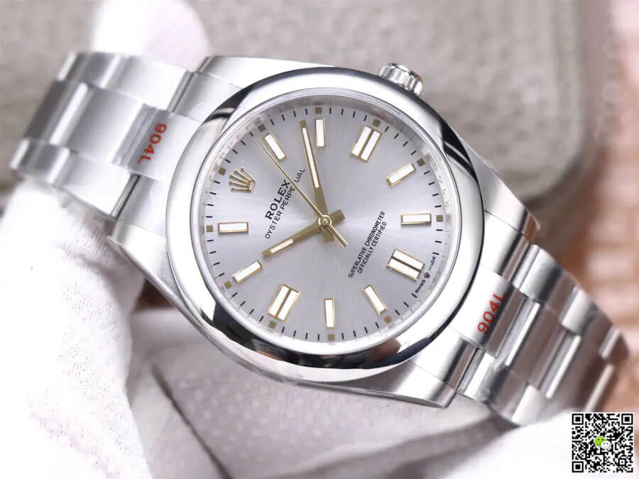 Replica R01ex Oyster Perpetual M124300-0001 41MM 1:1 Best Edition EW Factory Stainless Steel