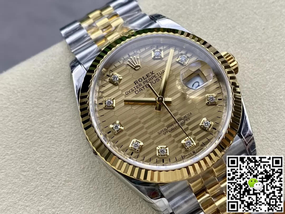 Replica R01ex Datejust M126233-0045 36MM 1:1 Best Edition VS Factory D1am0nd Dial