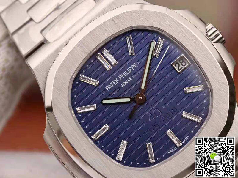 Replica Pat*k Phi1i*pe Nautilus 5711/1P 40TH Anniversary PF Factory 1:1 Best Edition Swiss ETA324
