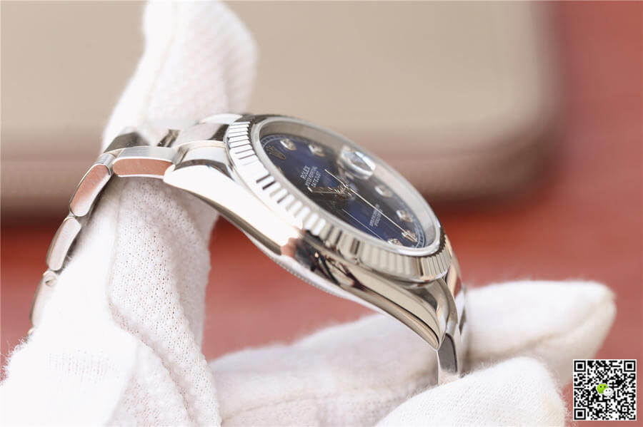 Replica R01ex Datejust M126334-0015 1:1 Best Edition EW Factory Blue Dial