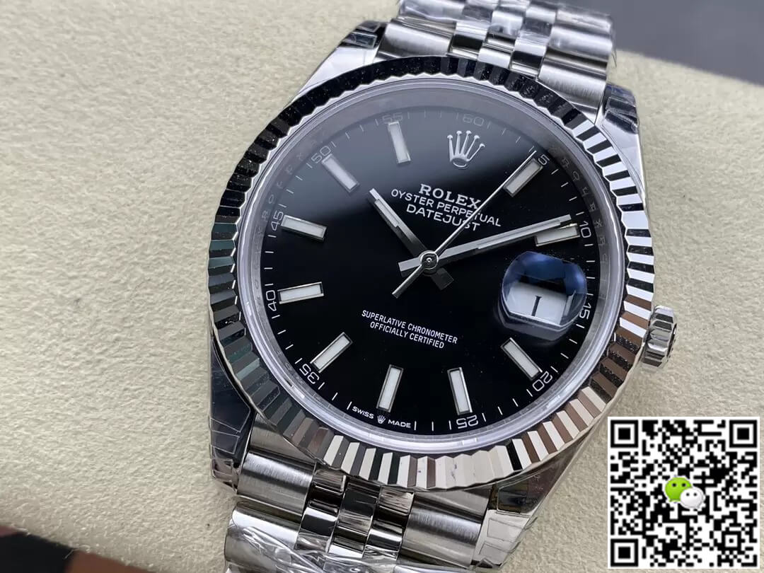Replica R01ex Datejust M126334-0018 1:1 Best Edition VS Factory Black Dial
