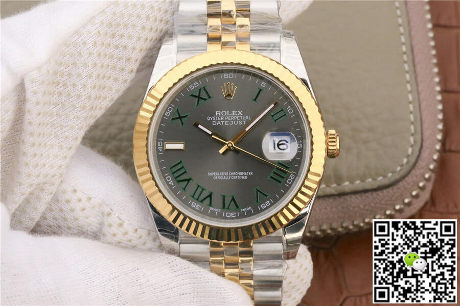 Replica R01ex Datejust M126333-0020 1:1 Best Edition EW Factory Dark Grey Dial
