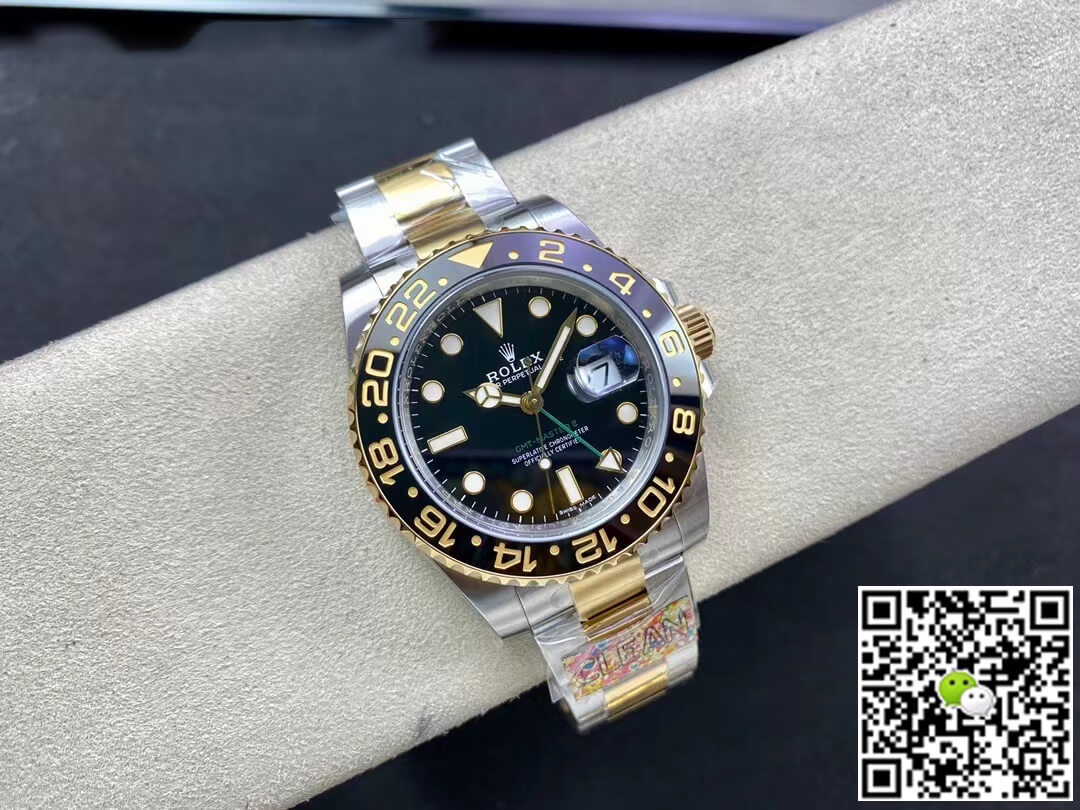 Replica R01ex GMT Master II 116713-LN-78203 1:1 Best Edition Clean Factory Black Dial