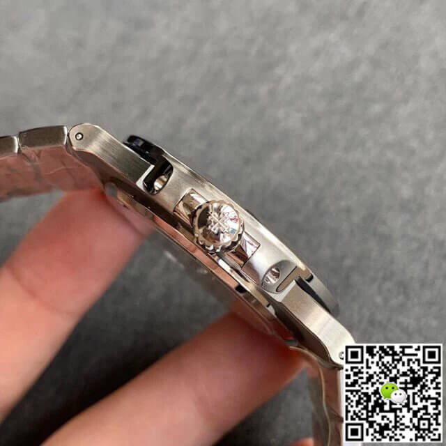 Replica Pat*k Phi1i*pe Nautilus 5711/1A-011 1:1 Best Edition PPF Factory V4 White Dial Swiss ETA324