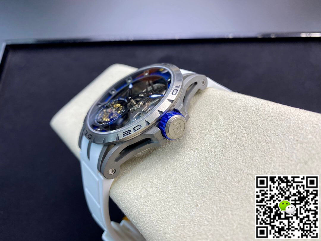 Replica Roger Dubuis Excalibur RDDBEX0479 1:1 Best Edition BBR Factory Tourbillon Rubber Strap