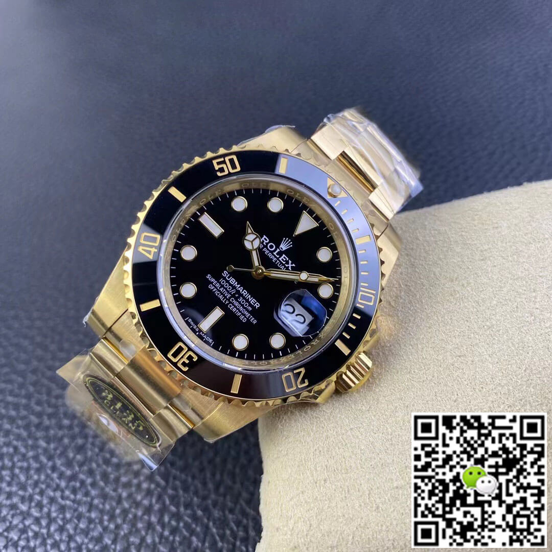 Replica R01ex Submariner 116618LN-97208 1:1 Best Edition Clean Factory Black Dial